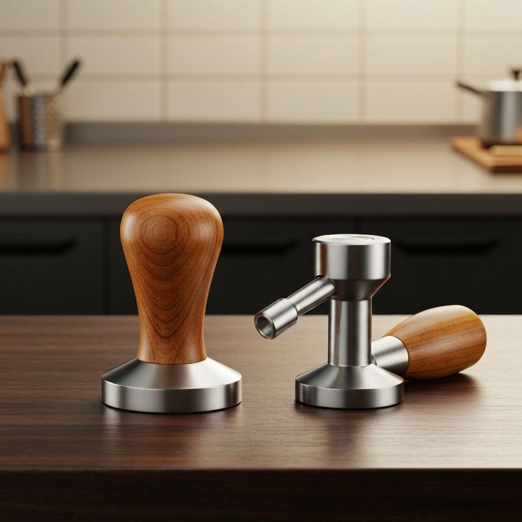 Coffee Distributor & Tamper